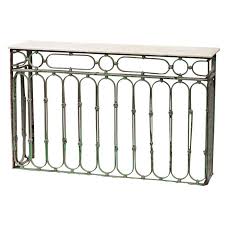 Wrought Iron And Marble Console Table Marble Console Table Iron Console Table Console Table