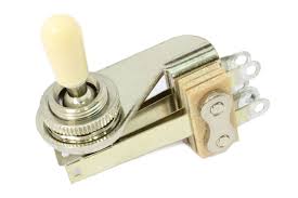 To replace a switch is not difficult at all: Switchcraft Right Angle 3 Way Toggle Switch For Thin Body Guitars Nickel Philadelphia Luthier Tools Supplies Llc