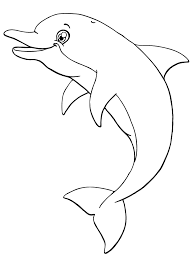 coloriage la mer dauphin 09 10 doigts gratuit de