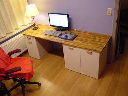 This is a great desk setup for students or if you are on. Custom Computer Desk Ikea Hackers