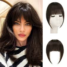 Sofeiyan Frangia Clip Capelli Veri Frangetta Finta Extension 100% Capelli  Veri Natural Bangs Hair Clip Frontale Frangia Posticci per Capelli Donna,  Marrone scuro : Amazon.it: Bellezza