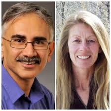 Ramesh Bhatt and Delia Malone