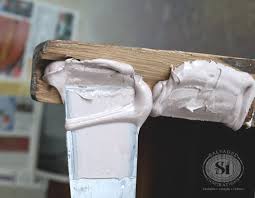 Silicone caulk silicone caulk is the type of caulk that people tend to be most familiar with. Furniture Repair Bondo Vs Wood Filler Salvaged Inspirations