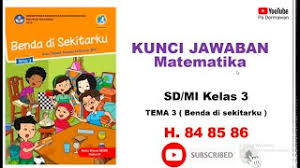 Buku tema 6 kelas 4 yang dibahas di bawah ini merupakan buku tematik terpadu kurikulum 2013 edisi revisi tahun 2017. Kunci Jawaban Kelas 3 Tema 3 Halaman 84 85 86 Youtube