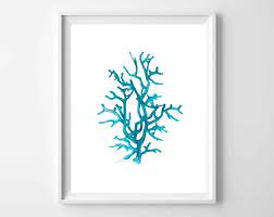 Decorate your home with printable wall art. Beach Wall Art Free Turquoise Watercolor Beach Printables