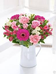 Fragrant Garden Jug Arrangement From Flowers Ie Flower Arrangements Flower Arrangements Delivery Flowers Delivered