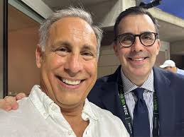 With (USTA) United States Tennis Association CEO Lewis Sherr