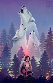 San mononoke hime princess wolves fanart forest anime zerochan cute pixiv wallpapers ghibli wolf studio ashitaka frog nature toplist princesse. Joifish Princess Mononoke Fan Art
