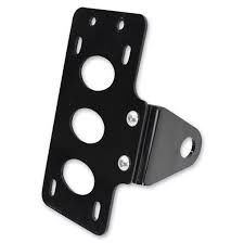 Tc Bros Choppers Side Mount License Plate Bracket With No Light 107 0006 License Plate Chopper Black Side