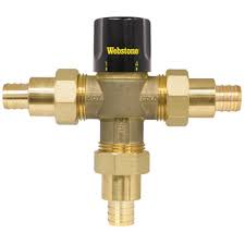 Valve check 1/ 2npt x. H 71272w Webstone H 71272w 1 2 Pex Crimp Brass Thermostatic Mixing Valve W Check Valve For High Temp Lead Free