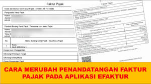 Menurut 500200, hal tersebut tidak bisa dilakukan. Cara Merubah Penandatangan Faktur Pajak Pada Aplikasi Efaktur Youtube