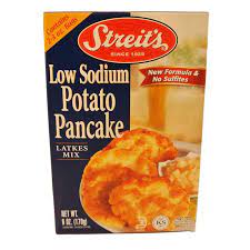 I love pancakes so i'm constantly looking for ways to eat them without just simply eating empty calories! Streit S Low Sodium Potato Pancake Healthy Heart Market