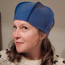 Buy TAMI Sky Blue Wool Felt Hat, Wool Hat for Women by Schnuck-schnuck,  Felt Hat, Children's Hat Made of Felted Loden Online in India