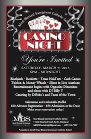 Showcased Events This Week Casino Casino Night Fundraiser Casino Night