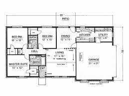 Keep in mind, though, that it is not only budgets that inspire folks to purchase simple house plans. Ranch Style House Plan 3 Beds 2 Baths 1271 Sq Ft Plan 45 555 Ranch Style House Plans Ranch House Plans House Plans