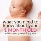 Awesome 1-Month-Old Baby Development Milestones, Games, Toys