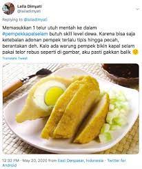 Sebutan pempek kapal selam sendiri terbilang masih baru, orang palembang dulu menyebutnya pempek telok besak. Cerita Unik Di Balik Pempek Kapal Selam Yang Baru Dikenal Tahun 1970 An