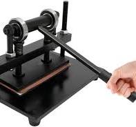 Leather Manual Cutting Machine Leather Hand Press Embossing ...