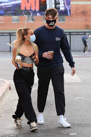 This video is about to get me in so much trouble, she said within the. Harry Jowsey And Youtube Star Tana Mongeau Enjoy A Coffee Date Together In Hollywood Daily Mail Online