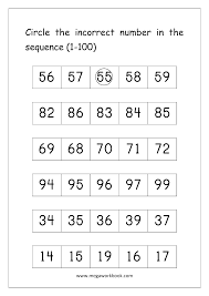 Used for math centers, homework, and editable. Ordering Numbers Worksheets Missing Numbers What Comes Before And After Number 1 10 1 20 1 50 1 100 Free Printables Megaworkbook