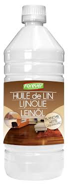De la cire pour parquet à base d'huile de lin, de vinaigre, d'essence de térébenthine et d'alcool méthylique. Huile De Lin Blanche 1 L Forever