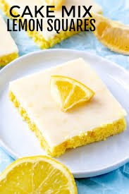 Cake Mix Lemon Squares The Perfect Spring Dessert Recipe Lemon Bars Recipe Cake Mix Lemon Squares Recipe