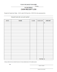 Cash Receipt Log Template Receipt Template Free Receipt Template Spreadsheet Template