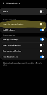 We did not find results for: Samsung S9 No On Screen Wake Up Call Notifications Samsung Community