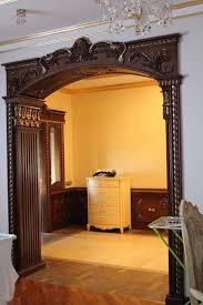Rope Moulding Wooden Arch Home Interior Design Door Design