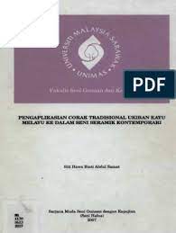 Maybe you would like to learn more about one of these? Pengaplikasian Corak Tradisional Ukiran Kayu Melayu Ke Dalam Seni Seramik Kontemporari 24 Pages Pdf Pdf