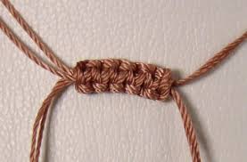 Sliding Adjustable Knot Macrame Knot Geflochtene Schnur Flechten Schnur