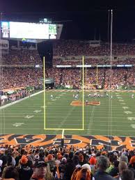 paul brown stadium section 152 home of cincinnati bengals