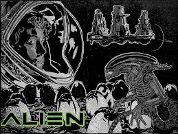 He also sports a nifty suit that he is wearing. Alien Movie Poster On Behance