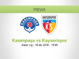 Ziraat türkiye kupası son 16 turu'nda süper lig ekipleri alanyaspor ve kasımpaşa karşı karşıya geldi. Pronostico Kasimpasa Kayserispor