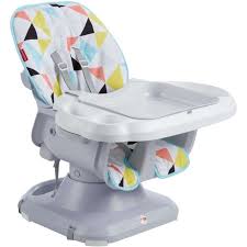 Fisher Price Spacesaver Adjustable High Chair Windmill Walmart Com