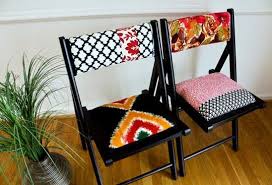 Ikea Terje Folding Chair With Diy Upholstery Folding Chair Makeover Reupholster Furniture Wooden Folding Chairs