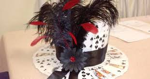 Glue together 2 pieces of cardboard or thick paper to make a long strip. Party Top Hat Made Of Playing Cards Diy Hat Party Tops Crazy Hats