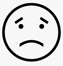 Sadness Smiley Frown Emoticon Drawing Sad Face Emoji Clipart Black And White Hd Png Download Transparent Png Image Pngitem Sad face thin line icon. sadness smiley frown emoticon drawing