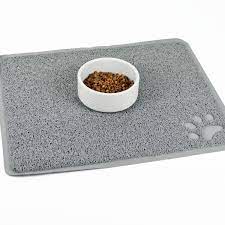 Best dog food mat buying guide & faq why your pet needs a dog food mat dog food and water are not good news for a sensitive floor surface and a waterproof dog. Cat Bowl Mat Large Pet Feeding Pad Food Water Dishes Non Slip Kitten Dog Puppy 5055888415588 Ebay