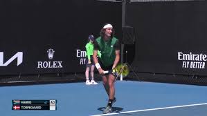 Lloyd george muirhead harris is a south african tennis player. Lloyd Harris Rsa Australian Open