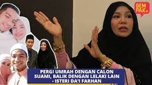 Sebelum ini dai farhan ceraikan dr erin melalui. Ini Perkahwinan Ke 3 Saya Isteri Baru Da I Farhan Dedah Cinta Tiga Hari Di Makkah Astro Awani