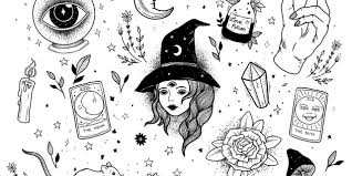 Tattoo design with an evil character or violence can affect you mental status in a bad way while a. Choosing The Perfect Witch Tattoo Design For You Katehelenmuir