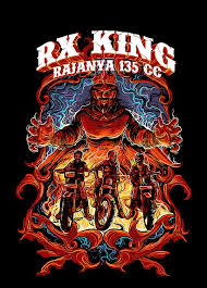 Yan'z satriani rx king 135cc. Artwork For Indonesian Rx King Rajanya 135 Cc Seni Grafis Seni Tradisional Seni