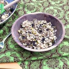 Vegetarian balsamic kale mushroom couscous. Mushroom Leek Israeli Couscous