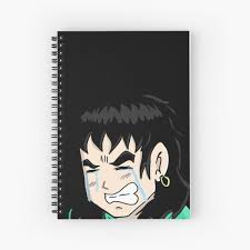 This video was make with gifs of anime and a music of the application of making video on youtube! Sad Anime Boy Spiral Notebooks Redbubble