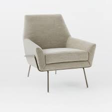The gavin chair will add immediate style and comfort to any room. Lucas Modern Beige Linen Wire Base Chair