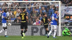 Сампдория продолжает кататься на американских горках, чередуя серии побед и неудач. Serie A 10 Man Inter Milan Crush Sampdoria 3 1
