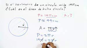 El perímetro del círculo también se le llama circunferencia. Math2me Area De Un Circulo Dado Su Perimetro Facebook