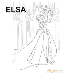 Download Elsa Coloring Page 04 Free Elsa Coloring Page