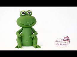 Maybe you would like to learn more about one of these? Diy Frosch Aus Fondant Modellieren Cake Topper How To Make A Frog Youtube